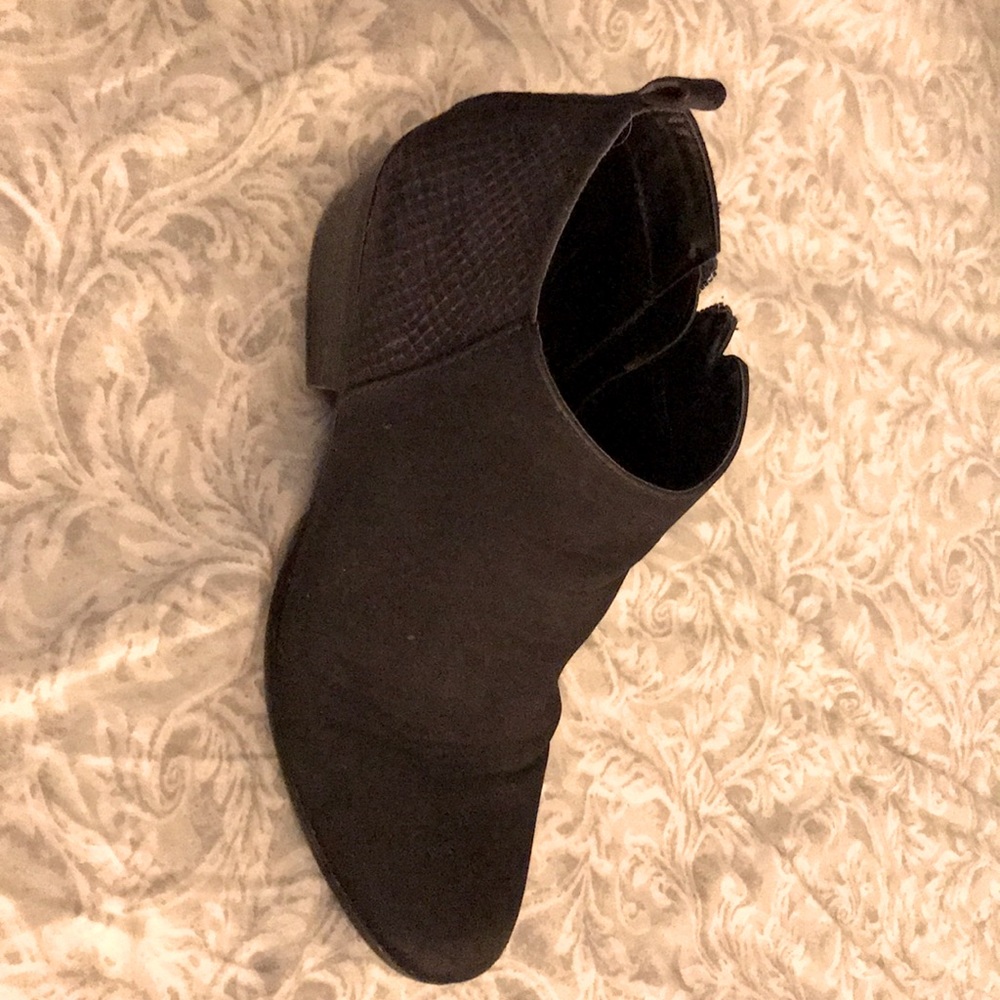Booties low heel